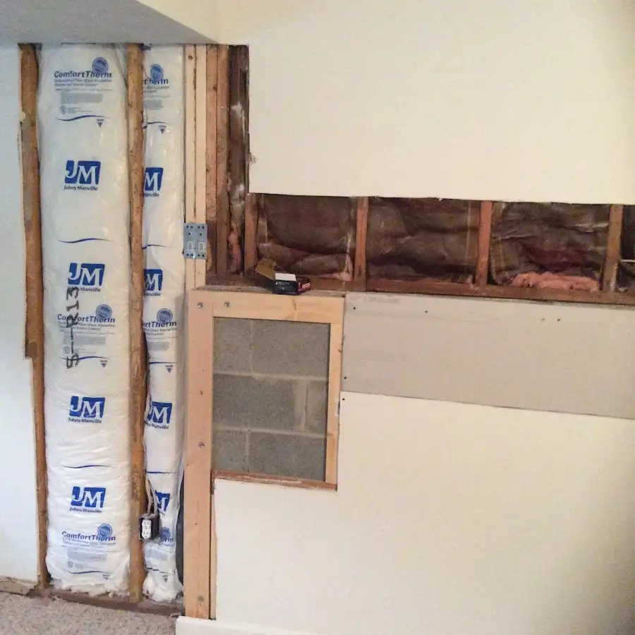 Wall insulation replacement during Odor Removal & Deodorization in Westfield